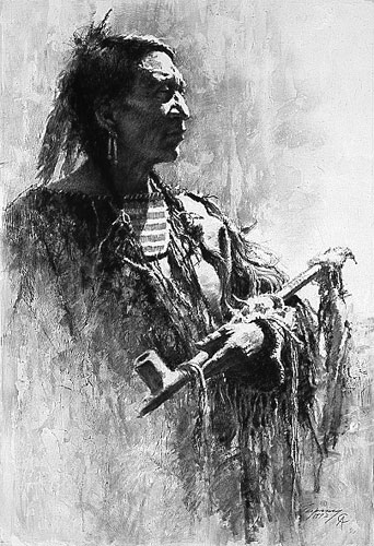 Howard Terpning - Profile of Wisdom